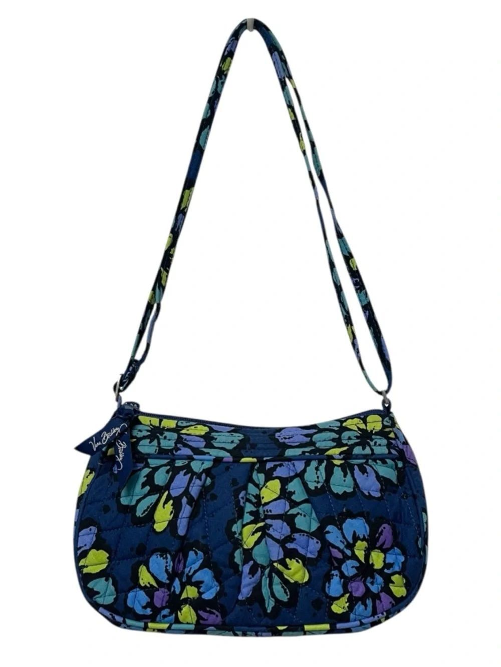 VERA BRADLEY Retired Indigo Pop Crossbody Bag